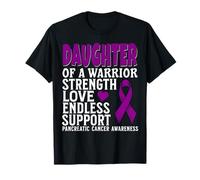 Daughter of a Warrior Pancreatic Cancer Family Matching Camiseta