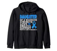 Daughter of a Warrior Prostate Cancer Awareness Products Sudadera con Capucha