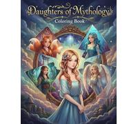 Daughters of Mythology: Coloring Book: Maidens of Nature, Ice, Fire, and Dream