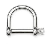 DAUMLINK® Grillete en D ancho 5 mm Acero inoxidable A4 (AISI 316)