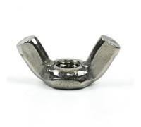 DAUMLINK® Tuerca mariposa de acero inoxidable A2 (V2A) | Tuerca de alas para apriete manual sin herramientas | Similar DIN 315 AF | Fijación rápida y reutilizable | 25 unidades - varias medidas (M5)