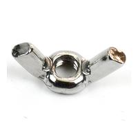 DAUMLINK® Tuerca mariposa de acero inoxidable A2 (V2A) | Tuerca de alas para apriete manual sin herramientas | Similar DIN 315 AF | Fijación rápida y reutilizable | 25 unidades - varias medidas (M4)