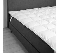 Daunen Step Topper Funda de colchón de Suave Fibra de algodón | 160x200 cm Matrimoniale Neostep Ultrasoft
