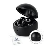 daunke Funda de piel sintética para Huawei FreeClip 2 S, color negro | 1 unidad. Funda de piel sintética prémium con grano de lichi para Huawei FreeClip 2 S.