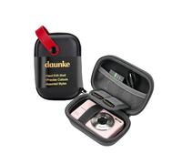 daunke Funda para cámara digital de alta calidad, de material EVA, resistente al agua y a los arañazos, portátil, compatible con Sony/Nikon/Canon/Samsung/Fujifilm - Solo funda, Negro , Paquete