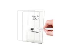 daunke Protector de pantalla para iFLYTEK Fika de 6,13 pulgadas, película de papel PET mate para dibujar/escribir, ultra HD, transparente, antideslumbrante, antihuellas dactilares, 2 unidades