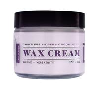 Dauntless Modern Grooming Co. Wax Cream | Reformulado | Aroma sin miedo | Peinado multipropsito | Hold Medium-Firm | Bajo brillo | 2 onzas