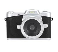 DAUZ Cámara Digital de 64MP 4K, Pantalla IPS de 3,0 Pulgadas Cámara Digital Inteligente de 1200mAh Zoom 20x para Viajes (Black)