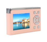 DAUZ Cámara Digital, Videocámara Digital con Pantalla IPS de 2,2 Pulgadas y Enfoque Automático Tipo C 1080P Volg (Pink)