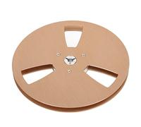 DAUZ Carrete de Recogida Vacío, Carrete Vacío de Alta Resistencia, Pieza de Máquina de Apertura Universal de 3 Orificios de 1/4 7 Pulgadas para Reproductor de Cassette de Carrete a