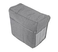 DAUZ Funda Protectora para Máquina de Coser, Cubierta Antipolvo para Máquina de Coser, Bolsillos Multifuncionales Suaves y Plegables para Sastrería para la Mayoría de Las Máquinas de