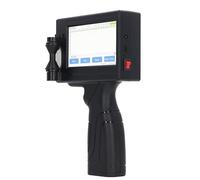 DAUZ Impresora de Inyección de Tinta Portátil, Impresora de Inyección de Tinta Portátil HD Versátil AC110-240V con Batería de Gran Capacidad para Uso Industrial (Enchufe de la UE)