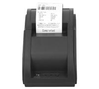 DAUZ Impresora Térmica, 90 Mm/s de Alta Velocidad 100-240 V Impresora de Recibos de Escritorio de Excelente Compatibilidad para Centro Comercial Almacén POS ESC (Enchufe de la UE)