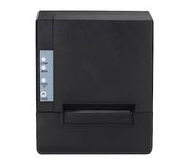 DAUZ Impresora Térmica de Recibos, 220 a 300 Mm/s ESC POS Command Impresora de Etiquetas Térmicas Interfaz LAN USB 80 Mm para Centros Comerciales (Enchufe de la UE)