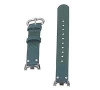 DAUZ Pulsera de Pulsera Inteligente, Reemplazo de Correa de Reloj Inteligente de Moda de Cuero de PU para Deportes para Entrenamiento (Green)