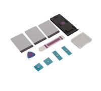 DAUZ Reemplazo de Pies de la Carcasa Inferior del Portátil, Almohadilla de Pies para Portátil Resistente Al Deslizamiento Seguro, Punto Redondo para Accesorios de Ordenador Portátil