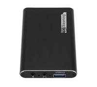 DAUZ Tarjeta de Captura, Tarjeta de Captura de Video Entrada de Micrófono Interfaz Multimedia HD a USB3.0 Aleación de Aluminio Compacta con Cable USB3.0 para Proyector para Computadora