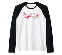 Davao City Philippines | Vacation Travel Camiseta Manga Raglan