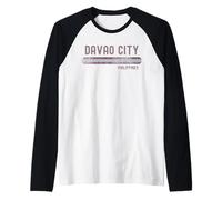 Davao City Philippines | Vacation Travel Camiseta Manga Raglan