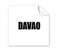 Davao - Limpiador de pantalla para teléfono con nombre de la ciudad de Filipinas (5 unidades)