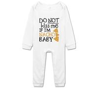 Davcielaora Ropa divertida para recién nacido, con texto en inglés «Do Not Kiss Me If Im Nacho», H-rosa, 6 meses
