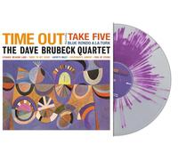DAVE BRUBECK QUARTET - TIME OUT (COLOR CLEAR/COLOR PURPLE SPLATTER)