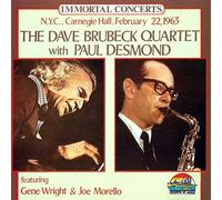 Dave Brubeck Quartet with Paul Desmond (CD Album, 8 Titel) St. Louis Blues / Bossa Nova USA / For All We Know / Pennies From Haven / Southern Scene / Three To Get Ready / Blue Rondo A La Turk / Take Five u.a.