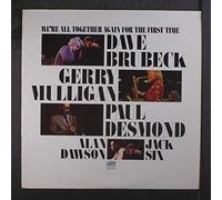 DAVE BRUBECK - we're all together again for the first time LP