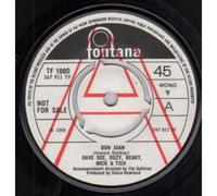 DAVE DEE DOZY BEAKY MICK AND TITCH - DON JUAN 7 INCH (7" VINYL 45) UK FONTANA 1969