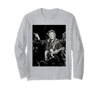 Dave Edmunds Rockpile Te Escucho Golpeando por Dick Barnatt Manga Larga