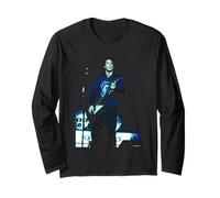 Dave Grohl Foo Fighters Live Big Me por Andy Willsher Manga Larga