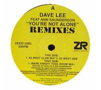 Dave Lee Feat Ann Saunderson - Dave Lee Feat Ann Saunderson / You'Re Not Alone
