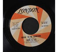 DAVE & LEE - sad september / trin to be someone 45 rpm single