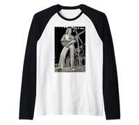 Dave Mason Traffic Live Rock Guitarrista por Dick Barnatt Camiseta Manga Raglan