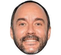 Dave Matthews (Smile) Big Head. Máscara más grande que la vida.