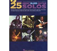 Dave Rubin: 25 Great Blues Guitar Solos - Transcriptions, Lessons, Bios And Photos. Partituras, CD para Guitarra, Tablatura de Guitarra