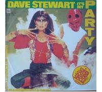 Dave Stewart [1] & Barbara Gaskin - It's My Party [12", Stiff 6.20114]