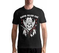 David Allan Coe Mans Personalized T-Tshirts Camisetas y Tops tee(X-Large)