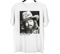David Allan COE T-Shirt Signature tee All SizeWhiteXXL