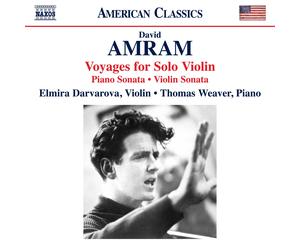 David Amram David Amram: Voyages for Solo Violin/Piano Sonata/Violin Sonata (CD)