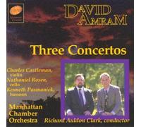 David Amram - Three Concertos by Amram, D. (1995-05-23)