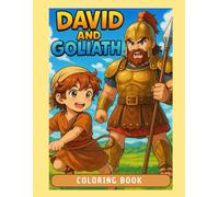 David and Goliath: A Brave Story: A Bible Colouring Book for Kids About Courage, Faith, and Trusting God (Little Heroes: Bible Stories of Courage)