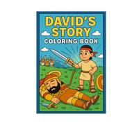 David and the Bear Coloring Book for Kids: A Christian Bible Story Coloring Book for Children Ages 4-8 (David's Story Coloring Book)