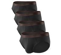 DAVID ARCHY Calzoncillos para Hombre Ropa Interior de Fibra de bambú con Bolsa Calzoncillos Ultra Suaves y Transpirables Pack de 4
