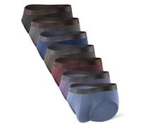 DAVID ARCHY Calzoncillos para Hombre Ropa Interior de Fibra de bambú con Bolsa Calzoncillos Ultra Suaves y Transpirables Pack de 7