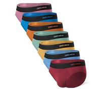 DAVID ARCHY Calzoncillos Tipo bóxer para Hombre, cómodos, Suaves, para Uso Diario, Paquete de 7