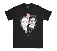 David Attenborough and Louis Theroux Gym Aware Mens t Tshirts Camisetas y Tops Men Damen mensss Funny Gift Idea Fan Clothing tee(X-Large)