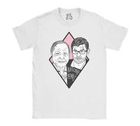 David Attenborough and Louis Theroux T-Tshirts Camisetas y Tops Funny Gift Idea Fan tee(X-Large)
