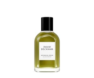 David Beckham Botanical Resin Eau de Parfum, aroma de ámbar estimulante para él, mezcla picante de aromas de madera, pimienta rosa, cardamomo y pachulí, una celebración de la grandeza de la naturaleza