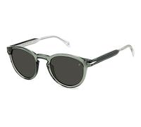 DAVID BECKHAM Hombre DB 1111/S 1ED/IR Gafas de sol Acetato Verde Gris Redonda